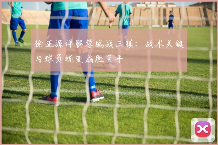徐正源详解蓉城战三镇:战术关键与球员蜕变成胜负手